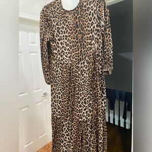 H and M leopard maxi
